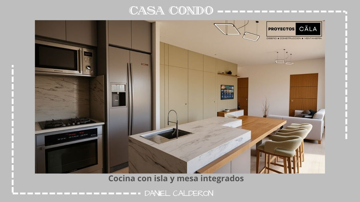 Vista del desarrollo Casa Arcadia